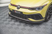 Maxton Design Racing Front extension - VW Golf 8 GTI Clubsport