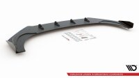 Maxton Design Racing Front extension for passend + Flaps black gloss - VW Golf 8 GTI Clubsport