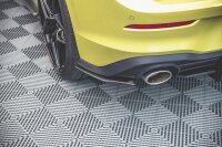 Maxton Design Racing Rear extension Flaps diffuser - VW Golf 8 GTI Clubsport