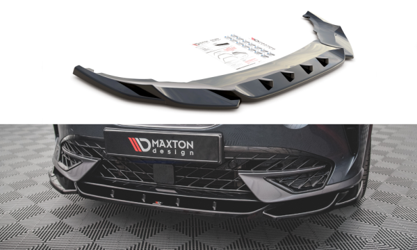 Maxton Design Front extension V.1 black gloss - Cupra Formentor