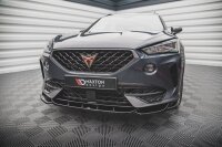 Maxton Design Front extension V.1 black gloss - Cupra Formentor