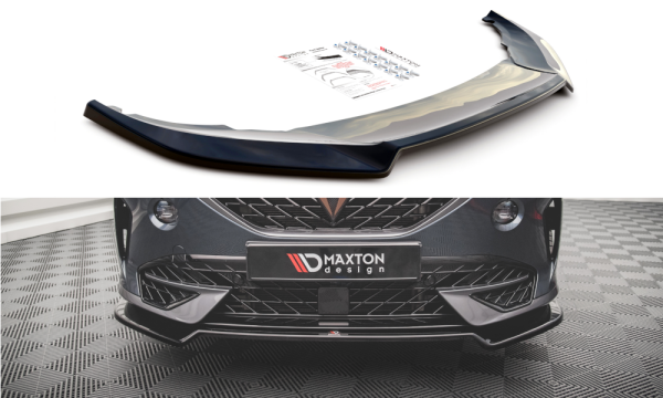 Maxton Design Front extension V.3 black gloss - Cupra Formentor