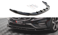 Maxton Design Front extension V.1 black gloss - Volvo S60...