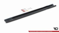 Maxton Design Side skirts extension extension black gloss - Volvo S60 R-Design MK2