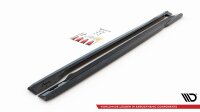 Maxton Design Side skirts extension extension black gloss - Volvo S60 R-Design MK2