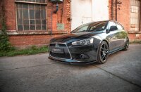 Maxton Design Frontansatz schwarz Hochglanz - Mitsubishi Lancer Sportback MK8