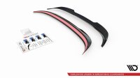 Maxton Design Spoiler Cap black gloss - Mitsubishi Lancer Sportback MK8