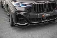 Maxton Design Front extension V.3 black gloss - BMW X7 M G07