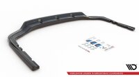 Maxton Design Middle diffuser rear extension DTM Look black gloss - BMW X7 M G07