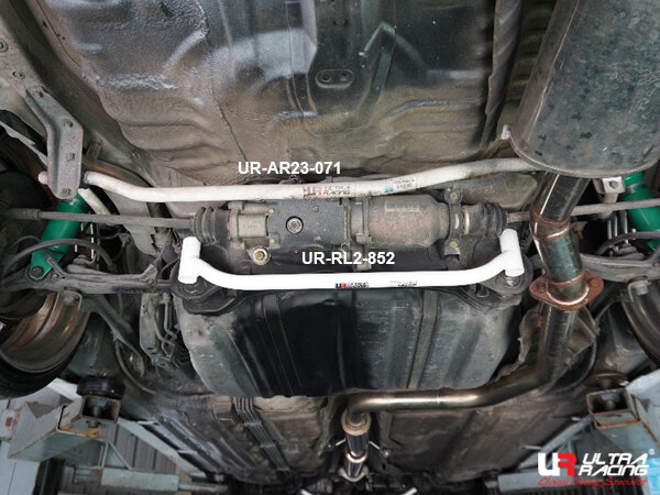 Ultra Racing Rear Lower Bar 2-Point - 97-00 Honda Prelude (BB5/BB6) H22A (2WD)