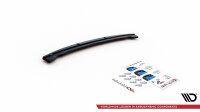 Maxton Design Middle diffuser rear extension black gloss - BMW 5 Series G30 Facelift M-Package