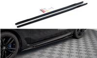 Maxton Design Side skirts extension extension black gloss...