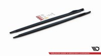 Maxton Design Side skirts extension extension black gloss - VW Up GTI