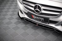 Maxton Design Front extension black gloss - Mercedes C W205