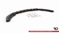 Maxton Design Front extension black gloss - Mercedes C W205