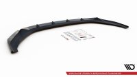 Maxton Design Front extension V.1 black gloss - Audi A7 C8