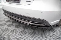 Maxton Design Mittlerer Diffusor Heckansatz schwarz Hochglanz - Audi A7 C8