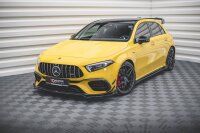 Maxton Design Front extension + Flaps V.3 - Mercedes-AMG A45 S