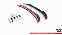 Maxton Design Spoiler Cap schwarz Hochglanz - Seat Leon FR Hatchback MK4