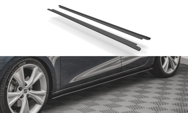 Maxton Design Street Pro Side skirts extension extension - Seat Leon FR MK4