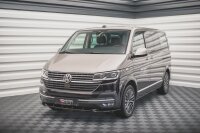 Maxton Design Front extension V.2 black gloss - VW T6 Facelift