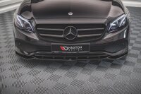 Maxton Design Front extension black gloss - Mercedes E W213