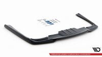 Maxton Design Middle diffuser rear extension black gloss - Mercedes E W213