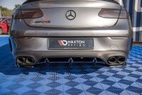 Maxton Design Diffuser rear extension black gloss - Mercedes-AMG E53 Coupe C238