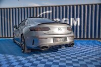 Maxton Design Diffuser rear extension black gloss - Mercedes-AMG E53 Coupe C238