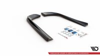 Maxton Design Rear extension Flaps diffuser black gloss - Mercedes-AMG E53 Coupe C238