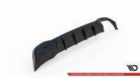 Maxton Design Diffuser rear extension black gloss - Ford Focus ST-Line Estate MK4