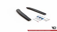 Maxton Design Rear extension Flaps diffuser V.1 black gloss - Ford Focus ST-Line Estate MK4