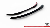 Maxton Design Spoiler Cap black gloss - Ford Focus ST-Line Estate MK4