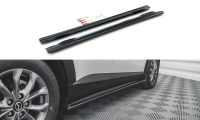 Maxton Design Side skirts extension extension black gloss...