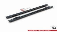 Maxton Design Side skirts extension extension black gloss - Mazda CX-3