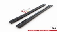 Maxton Design Side skirts extension extension black gloss - Mazda CX-3