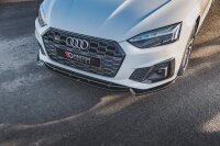 Maxton Design Front extension V.2 black gloss - Audi S5 /...