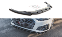 Maxton Design Front extension V.2 black gloss - Audi S5 /...