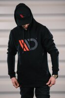 Maxton Design Mens Black Hoodie