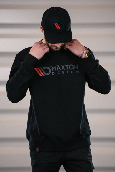 Maxton Design Mens Black Jumper