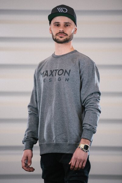 Maxton Design Mens Gray Jumper