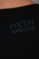 Maxton Design Black T-Shirt mit gray logo