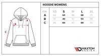 Maxton Design Womens Gray Hoodie