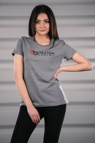 Maxton Design Womens Gray T-Shirt