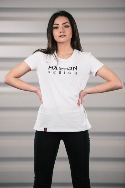 Maxton Design Womens White T-Shirt