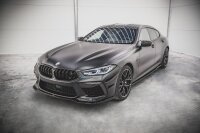 Maxton Design Front extension V.2 black gloss - BMW M8 Gran Coupe F93