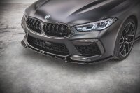 Maxton Design Front extension V.3 black gloss - BMW M8 Gran Coupe F93