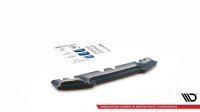 Maxton Design Middle diffuser rear extension black gloss - BMW M8 Gran Coupe F93