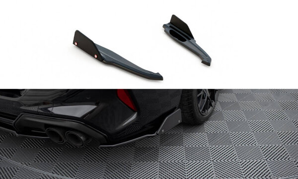 Maxton Design Rear extension Flaps diffuser + Flaps V.1 - BMW M8 Gran Coupe F93