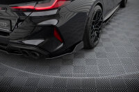Maxton Design Rear extension Flaps diffuser + Flaps V.1 - BMW M8 Gran Coupe F93